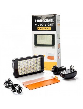 Iluminador de LED Video Light LED-VL011-150 com bateria interna
