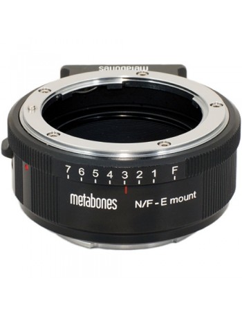 Adaptador Metabones MB_NFG-E-BM1 (Lente Nikon F em câmera Sony E)