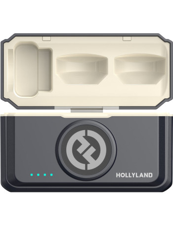 Microfone de lapela sem fio Hollyland Lark M2 Duo Combo (duplo)