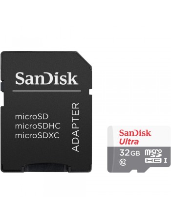 Cartão microSDHC Sandisk UHS-I Ultra 32GB - 100MB/s