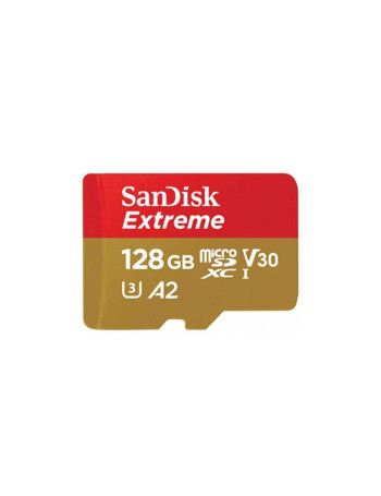 Cartão microSDXC Sandisk UHS-I Extreme 128GB - 190MB/s