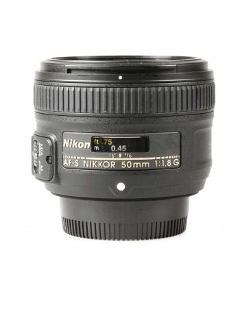 Objetiva Nikon AF-S NIKKOR 50mm f1.8G - USADA