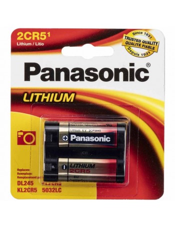 Pilha Panasonic 2CR5 Lithium 6V