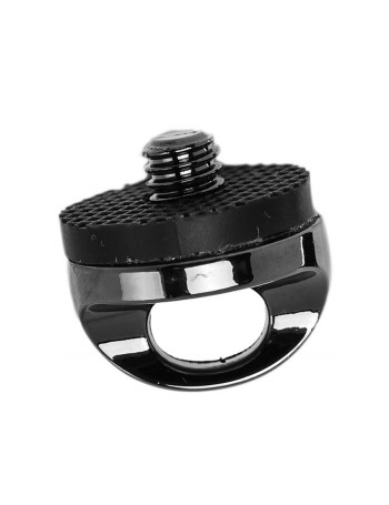 Parafuso 1/4" para câmera fotográfica com passador para alça