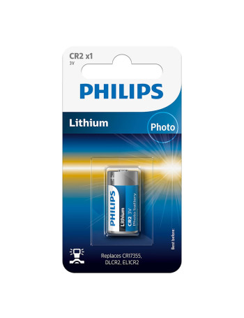 Pilha de lítio Philips CR2 3V