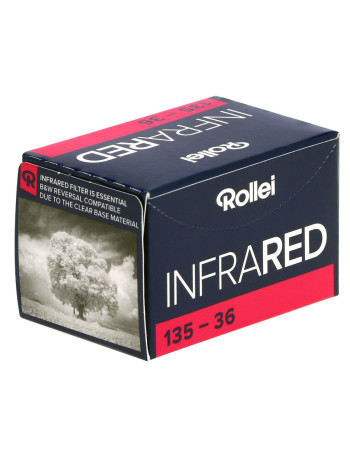Filme fotográfico 35mm Rollei Infrared ISO 400 Preto e Branco 36 poses