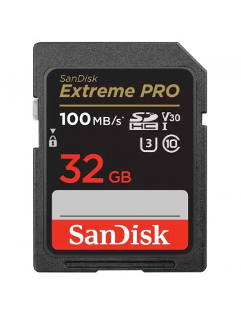 Cartão SDHC SanDisk Extreme PRO 32GB - 100MB/s