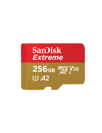 Cartão microSDXC Sandisk UHS-I Extreme 256GB - 190MB/s
