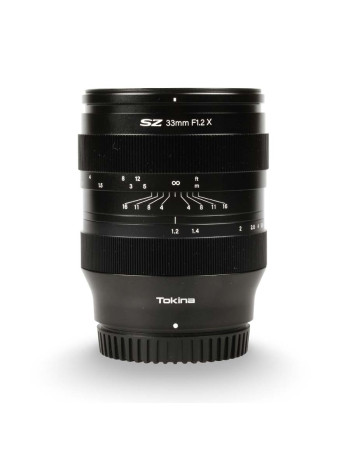 Objetiva Tokina SZ 33mm f1.2E (Fujifilm X) - USADO