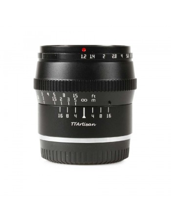 Objetiva TTArtisan 50mm f1.2 para Fujifilm X - USADA
