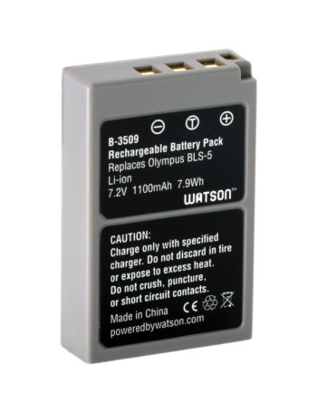 Bateria recarregável Watson BLS-5 para Olympus (B-3509)