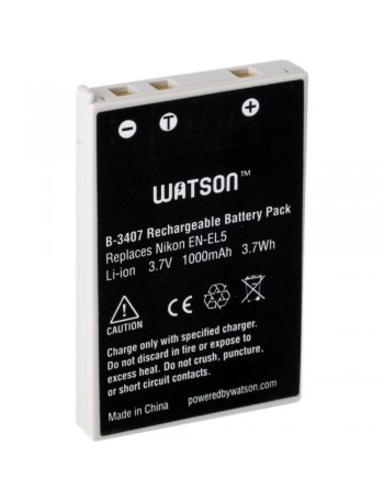 Bateria recarregável Watson EN-EL5 para Nikon (B-3407)