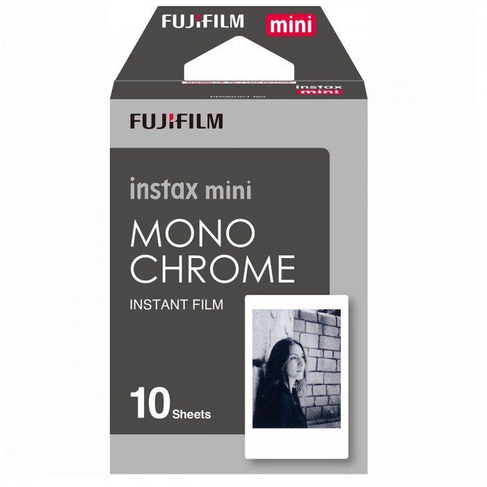 Filme Instantâneo preto e branco Fujifilm Instax Mini Monochrome (10 fotos)