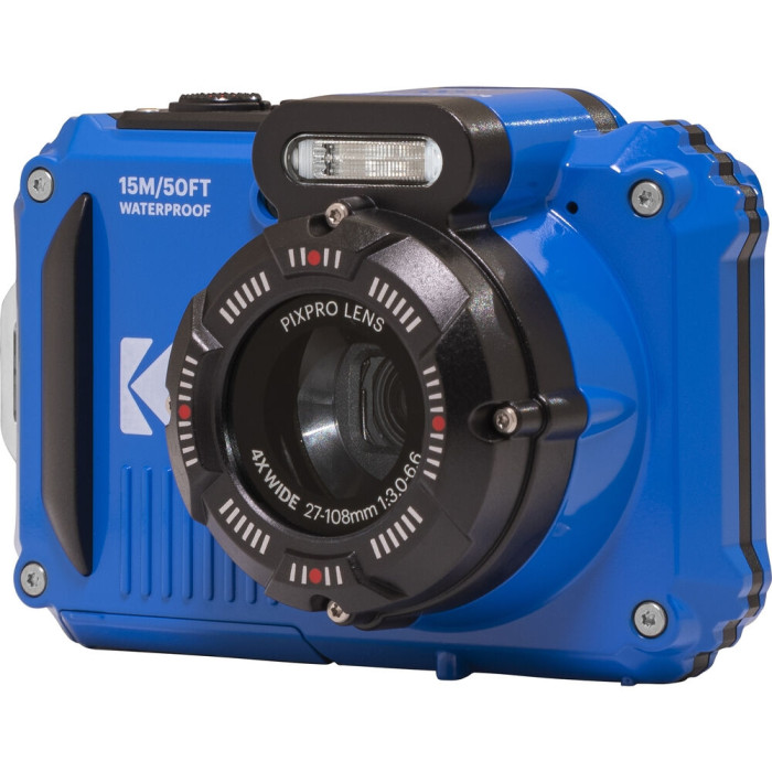 Câmera compacta Kodak PIXPRO WPZ2 à prova d'água (AZUL)