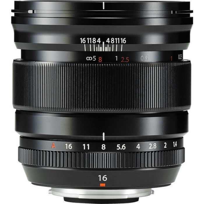 Objetiva Fujifilm XF 16mm f1.4R WR