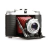 Câmera analógica médio-formato Agfa Isolette II com lente Solinar 75mm f3.5 - USADA