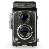 Câmera TLR Yashica-A Yashicor 80mm f3.5 - USADO