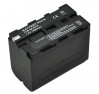 Bateria recarregável Greika NP-F970 7200mAh para iluminadores de LED