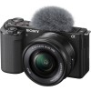 Câmera mirrorless Sony ZV-E10 com lente PZ E 16-50mm OSS