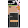 Carregador de pilhas Duracell com 4 pilhas AA 2500mAh (CEF14BR4)