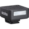 Flash retrô compacto Godox iM20 para câmeras fotográficas