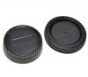 Kit com tampas de proteção (traseira da lente + corpo da câmera) Greika RBC04 para sistema Nikon F