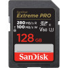 Cartão SDXC Sandisk UHS-II Extreme PRO 128GB - 280MB/s (V60)