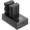Carregador duplo SmallRig 3821 com duas baterias LP-E6NH