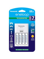 Pilha recarregável Panasonic AAA Eneloop 800mAh BK-4MCCE/2BB - Cartela com 2 unidades