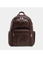 Mochila de couro legítimo Nordweg NW055C-IP Italiano Preto para fotógrafos