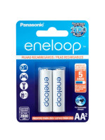 Pilha recarregável Panasonic AAA Eneloop 800mAh BK-4MCCE/2BB - Cartela com 2 unidades