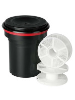 Estojo de plástico para 2 rolos de filme 120