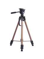 Tripé Kingjoy VT-2100L + VT-3530 com cabeça para vídeo - Suporta até 15 kg
