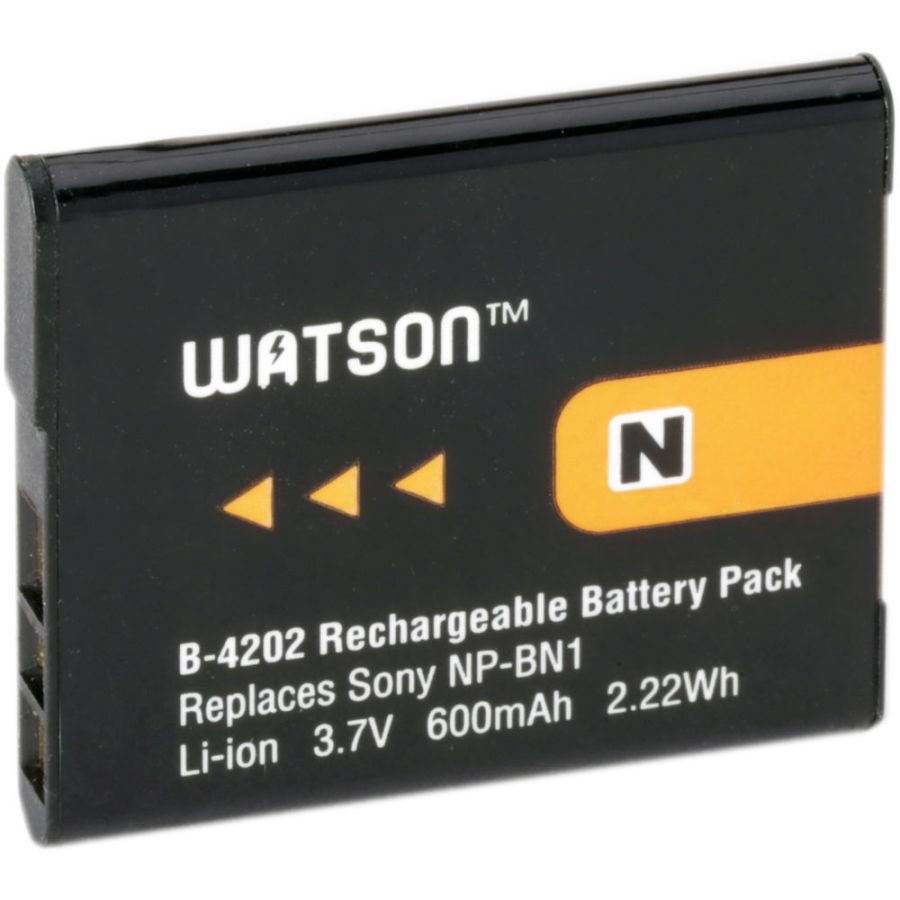 Bateria recarregável Watson NP-BN1 para Sony (B-4202)