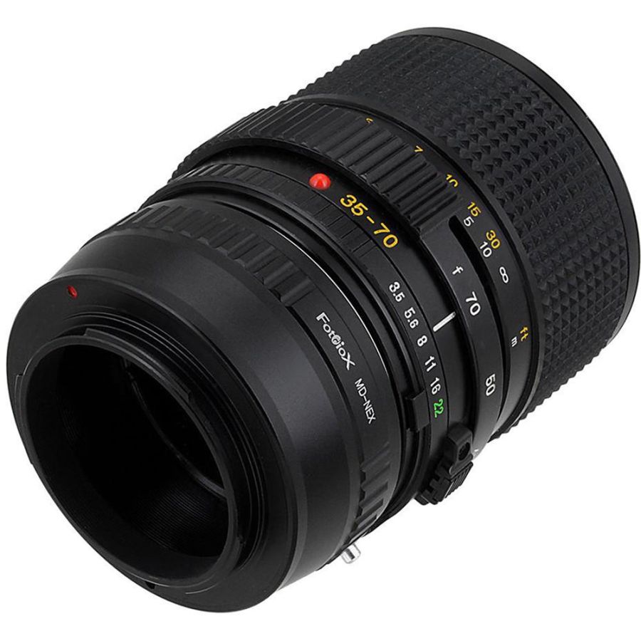 Anel Adaptador Fotodiox FOMDSNYE (Lente Minolta SR/MD/MC em câmera Sony E)