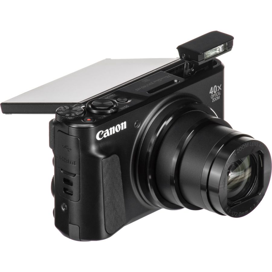 Câmera compacta Canon Powershot SX740 HS com zoom óptico de 40x e WiFi (PRETO)