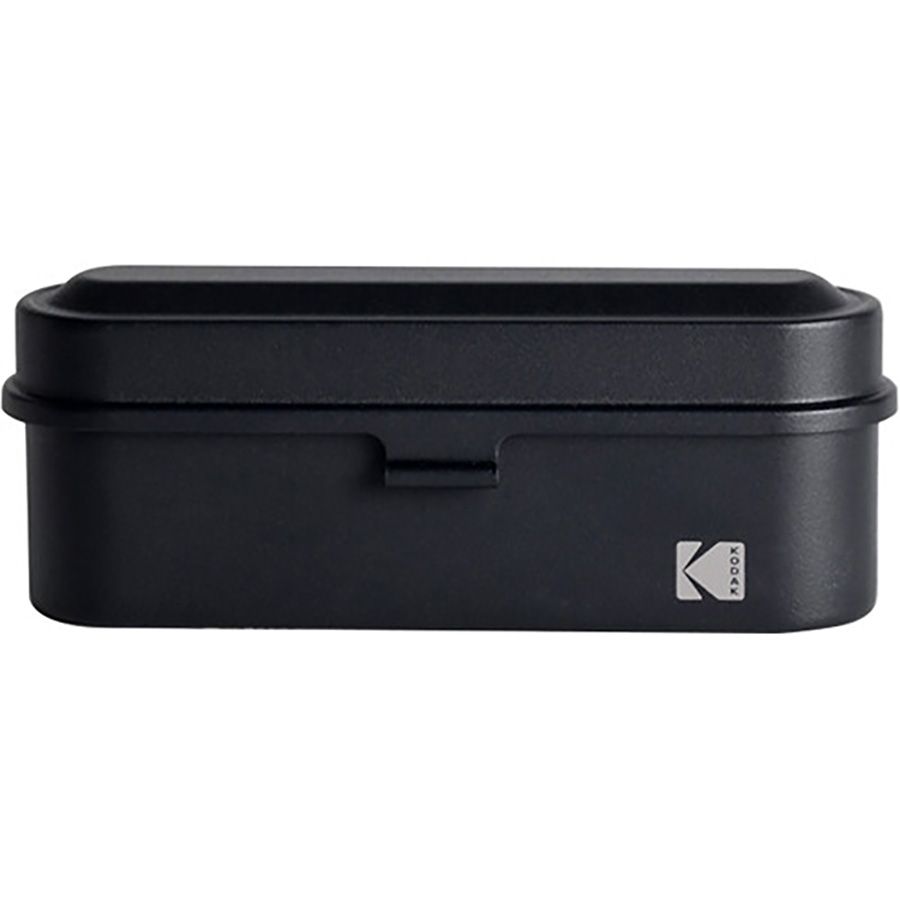 Estojo de aço Kodak para 5 rolos de filme 35mm (PRETO)
