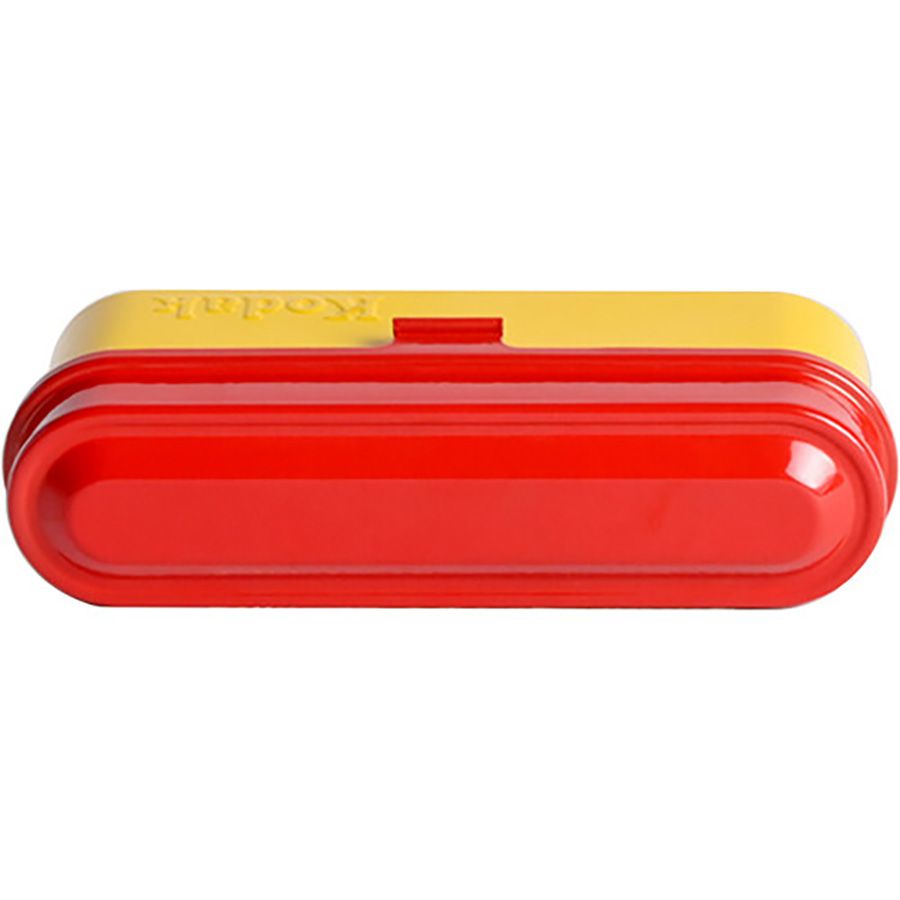 Estojo de aço Kodak para 5 rolos de filme 35mm (AMARELO E VERMELHO)