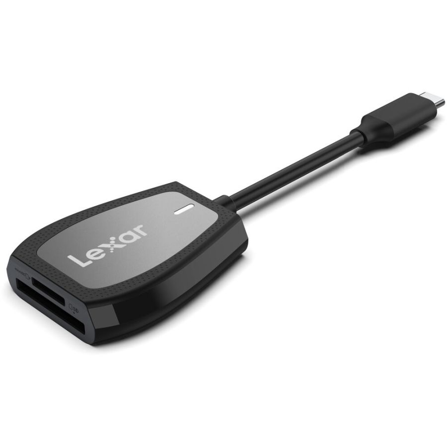 Leitor de cartão de memória SD e microSD Lexar USB-C