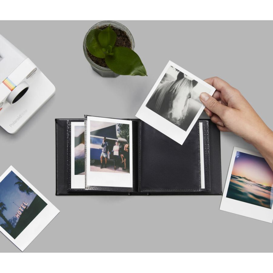 Album de fotos Polaroid (pequeno, preto)