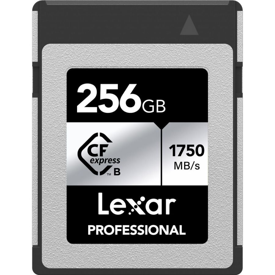 Cartão CFexpress Tipo B Lexar Silver 256GB - 1750MB/S
