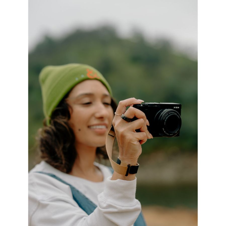 Alça de pulso Peak Design Cuff CF-BL-3 com sistema de liberação rápida (MARROM)