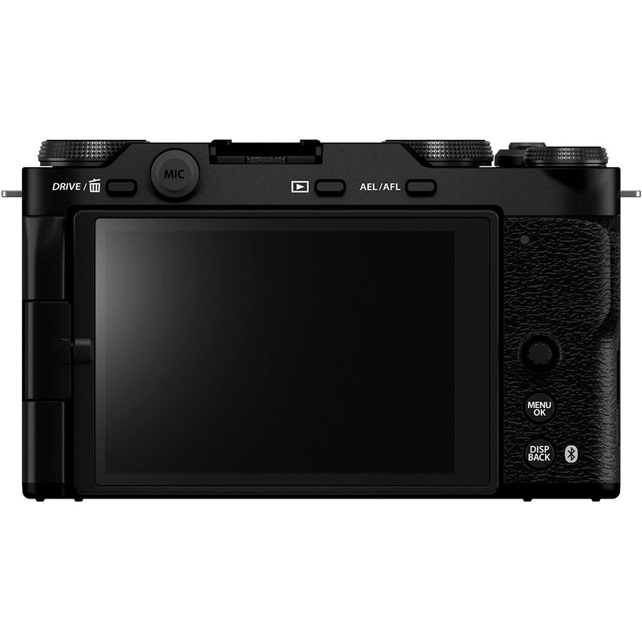 Câmera mirrorless Fujifilm X-M5 com lente 15-45mm (PRETO)