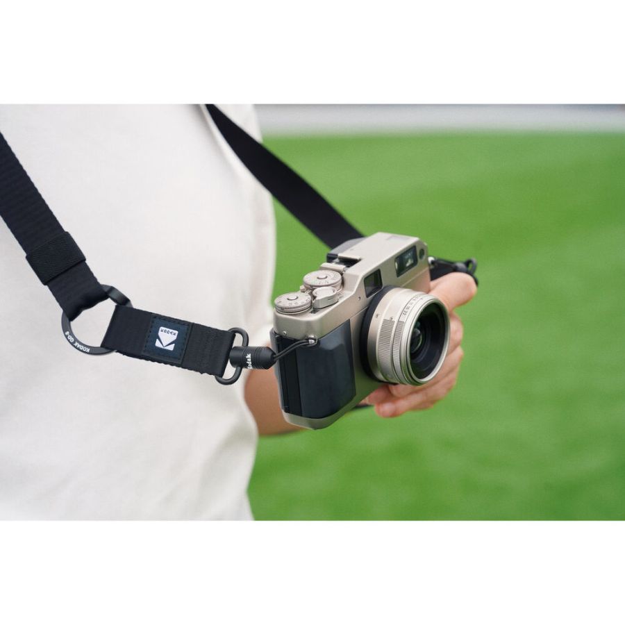 Alça de pescoço Kodak multifuncional com sistema de liberação rápida (PRETO)