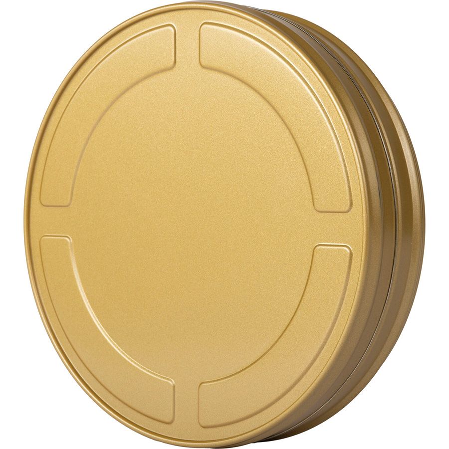 Lata metálica para rolo de filme 35mm (VAZIA)