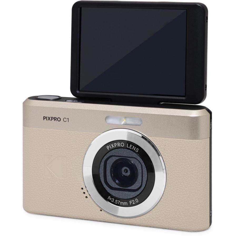Câmera compacta digital Kodak PIXPRO C1 (BEGE)