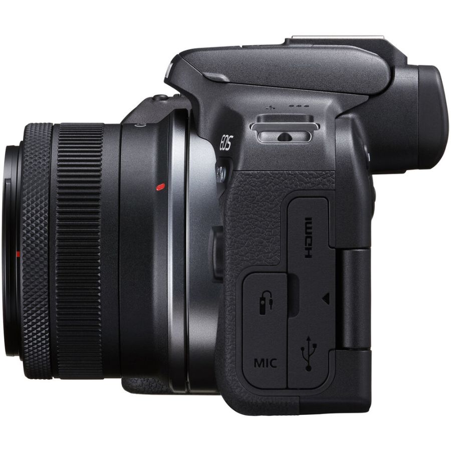 Câmera mirrorless Canon EOS R10 com lente RF-S 18-45mm IS STM