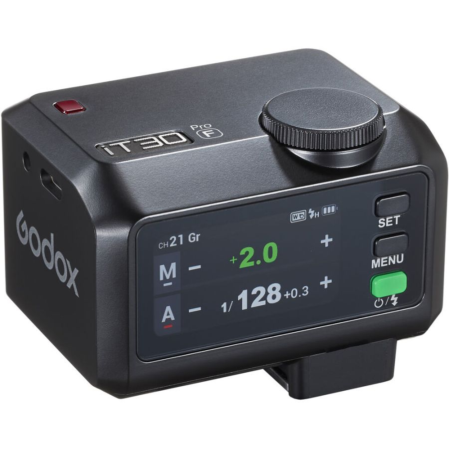 Flash compacto Godox iT30PRO F TTL para câmeras Fujifilm