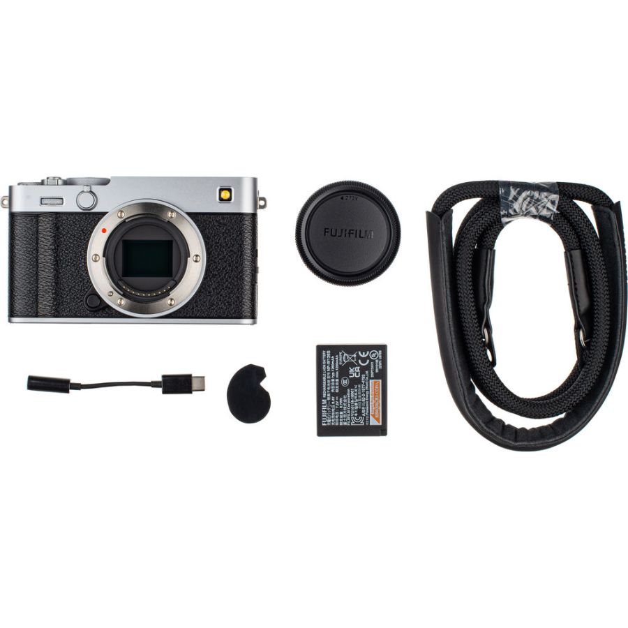 Câmera mirrorless Fujifilm X-E5 (PRATA)