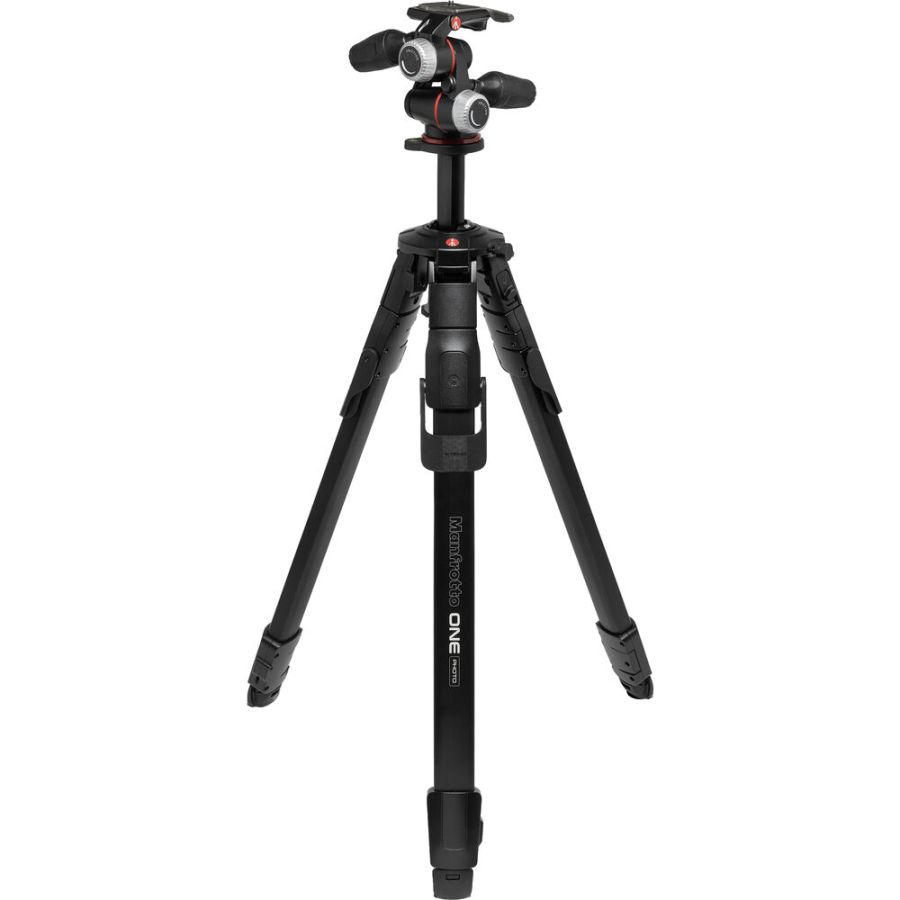 Tripé Manfrotto MKONEPA-3W (Kit tripé One Photo com cabeça XPRO-3W)